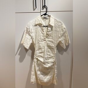 Zara Woman’s Off-White Casual Button Down Shirt